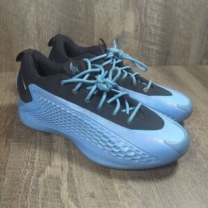 ADIDAS ANTHONY EDWARDS AE 1 LOW NICKS GIFT SIZE 10 NO BOX BLUE BLACK SNEAKERS